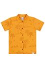 Camisa Gola Polo Estampada Fechamento Com Botões Infantil Masculino