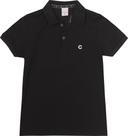 Camisa Gola Polo Manga Curta Algodão Infantil Básica