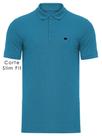 Camisa Gola Polo Masculina Piquet Slim Fit e Polo Masculina Corte Padrão Lisa Básica Elastano