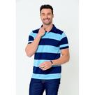 Camisa Gola Polo Rick Masculina Listrada Slim Camisaria Colombo Camisa Gola Polo Rick Masculina Listrada Slim Camisaria Colombo