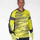 Camisa Goleiro Manga Longa Sublimada Daydream Poker Azul