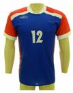 Camisa Goleiro N12 Neguebe azl/bco/vrm MC Adulto - Lambra