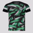 Camisa Gr33n Goiás Aquecimento 2024 Infantil