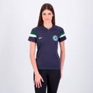 Camisa Gr33n Goiás Comissão 2024 Feminina Marinho Camisa Gr33n Goiás Comissão 2024 Feminina Marinho