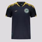 Camisa Gr33n Goiás Goleiro 2024 Infantil Azul Marinho