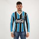 Camisa Grêmio Retrô Copa do Brasil Manga Longa 1989 Camisa Grêmio Retrô Copa do Brasil Manga Longa 1989