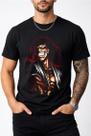 Camisa Halftone Design Exclusivo Tecido Leve TAMANHO:G2COR:PRETO