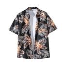 Camisa Havaiana Vintage Oversized Masculina Com Estampa De Coqueiro Aloha Casual Para Praia 2025 Camisa Havaiana Vintage Oversized Masculina Com Estampa De Coqueiro Aloha Casual Para Praia 2025