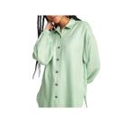 Camisa Hering Feminina Manga Longa Hf6y Pistache