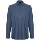 Camisa Individual Slim Lisa Ou25 Azul Masculino