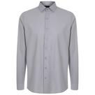 Camisa Individual Slim Lisa Ou25 Cinza Masculino