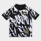 Camisa Infantil Botafogo IV 25/26 s/n Torcedor Reebok Camisa Infantil Botafogo IV 25/26 s/n Torcedor Reebok