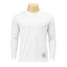 Camisa Infantil Branca Manga Longa com Proteção Solar UV50+