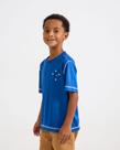 Camisa infantil cruzeiro juvenil casual ser oficial