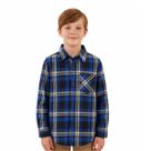 Camisa Infantil De Flanela Manga Longa Menino