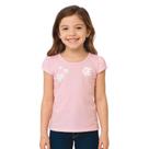 Camisa Infantil Flamengo Baby Look Rosa Oficial
