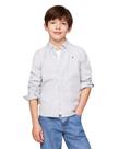 Camisa Infantil Flex Manga Longa Ithaca Stripe - KB0KB09605