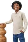 Camisa Infantil Gola Polo Manga Longa Algodão Com Elastano Luc.Boo L4