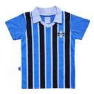 Camisa Infantil Grêmio Polo Listrada Retrô Oficial