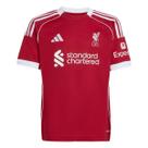 Camisa Infantil Home Liverpool 25/26 s/n Torcedor Adidas Camisa Infantil Home Liverpool 25/26 s/n Torcedor Adidas