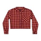 Camisa Infantil Juvenil Cropped Xadrez Com Bolsos Elian Camisa Infantil Juvenil Cropped Xadrez Com Bolsos Elian