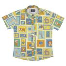 Camisa Infantil Look Jeans Estampada Amarelo Camisa Infantil Look Jeans Estampada Amarelo
