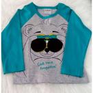 Camisa Infantil Manga Longa - Urso - Menino - Tam: G