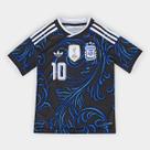 Camisa Infantil Seleção Argentina Away 2026 n 10 Messi Torcedor Adidas Originals