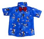 Camisa Infantil Temática Sonic + Gravata Camisa Infantil Temática Sonic + Gravata