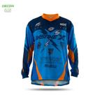 Camisa insane x azul/lar t-xgg