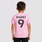 Camisa Inter Miami Dry II Infantil Rosa 9 Suárez