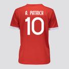 Camisa Internacional Gigante II Feminina Vermelha 10 Alan Patrick Camisa Internacional Gigante II Feminina Vermelha 10 Alan Patrick
