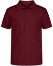Camisa IZOD Boys School Uniform Performance Polo Borgonha Camisa IZOD Boys School Uniform Performance Polo Borgonha