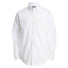 Camisa IZOD de manga comprida Oxford com botões para meninos 3T/3 - branca Camisa IZOD de manga comprida Oxford com botões para meninos 3T/3 - branca