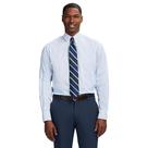 Camisa IZOD Vestido masculino Classic Fit Pinpoint Oxford Blue Check