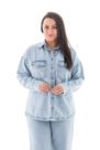 Camisa Jeans Feminina Arauto Over