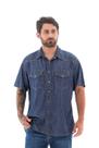 Camisa Jeans Masculina Arauto Leve M/c Camisa Jeans Masculina Arauto Leve M/c