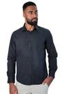 Camisa Jeans Slim Fit Black Estonada