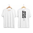 Camisa Jesus 100% Algodao Cristã Premium Streetwear Urbana Casual Urbana Confortavel Leve Macio