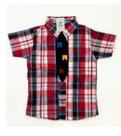 Camisa Junina com Gravata Temática Tam.PP (Meses a 1 ano)