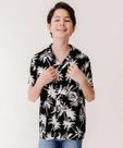 Camisa Juvenil Estampa Folhas MR Tam 10 a 16-15895