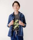 Camisa Juvenil Jeans Bolso Tam 10 a 16-88081 Camisa Juvenil Jeans Bolso Tam 10 a 16-88081