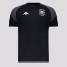 Camisa Kappa Rio Branco Treino 2025 Preta Camisa Kappa Rio Branco Treino 2025 Preta