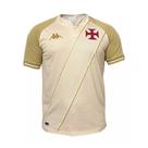 Camisa Kappa Vasco da Gama III 24/25 - Infantil - Bege Camisa Kappa Vasco da Gama III 24/25 - Infantil - Bege