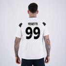 Camisa Kappa Vasco Supporter Cuts Branca e Preta 99 Vegetti Camisa Kappa Vasco Supporter Cuts Branca e Preta 99 Vegetti