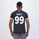 Camisa Kappa Vasco Supporter New Preta e Branca 99 Vegetti Camisa Kappa Vasco Supporter New Preta e Branca 99 Vegetti