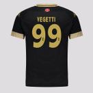 Camisa Kappa Vasco Supporter UP Preta e Dourada 99 Vegetti Camisa Kappa Vasco Supporter UP Preta e Dourada 99 Vegetti