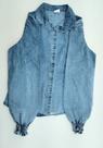 Camisa Kinteto Jeans Casual Fashion Feminino Adulto 3626