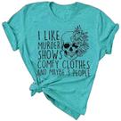 Camisa Laibao Skull Graphic Verde Menta XXL
