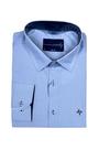 Camisa Line Manga Longa Azul Sem Bolso com Detalhe CAW Camisa Line Manga Longa Azul Sem Bolso com Detalhe CAW